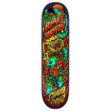 Tabla Skate Santa Cruz Johnson Beach Wolf Two 8.375"